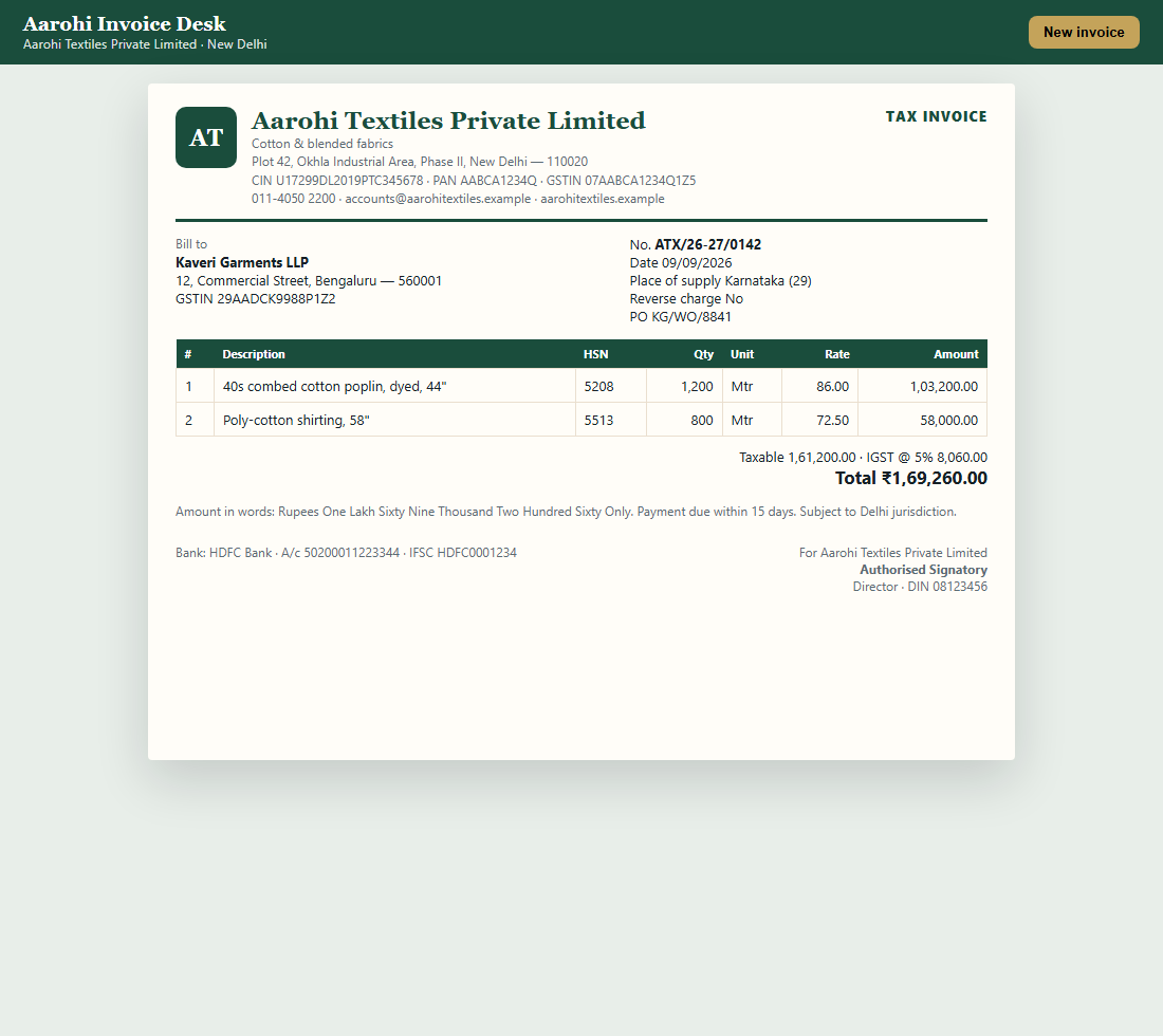 Invoice Generator